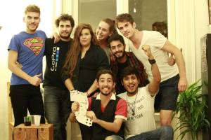 October 2014: Sami, Joel, Dalia, Gonzalito, Yavel, Leo, Guillaume